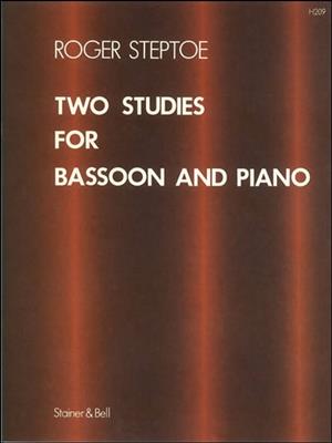 Roger Steptoe: Two Studies for Bassoon and Piano: Fagott mit Begleitung