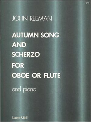 John Reeman: Autumn Song and Scherzo For Flute and Piano: Flöte mit Begleitung