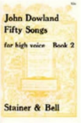 Fifty Songs Book 2 - For High Voice: Gesang mit Klavier