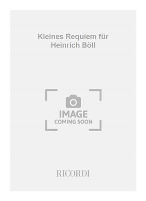 Klaus Huber: Kleines Requiem für Heinrich Böll: Gemischter Chor A cappella