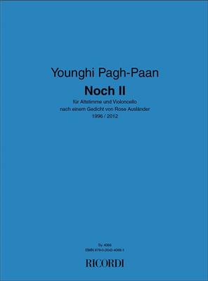 Younghi Pagh-Paan: Noch II: Gesang mit sonstiger Begleitung