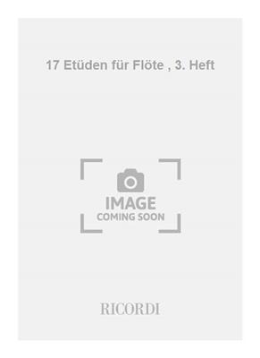 17 Etüden für Flöte , 3. Heft