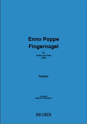 Enno Poppe: Fingernagel: Streicher Duett