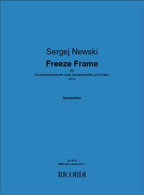 Sergej Newski: Freeze Frame: Gemischtes Duett
