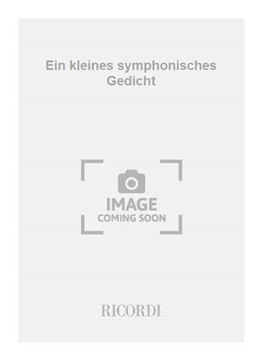 Georg Friedrich Haas: Ein kleines symphonisches Gedicht: Orchester