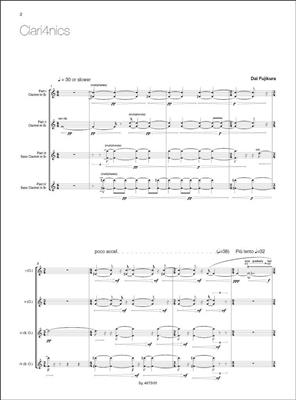 Dai Fujikura: Clari4nics: Klarinette Ensemble