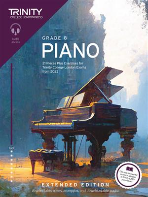 Piano Exam Pieces Plus Exercises 2023 Grade 8 Ext.