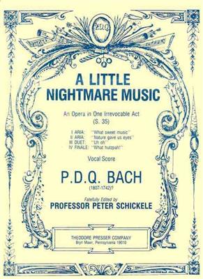 P.D.Q. Bach: A Little Nightmare Music: Streichensemble