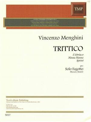 Vincenzo Menghini: Trittico: Fagott Solo