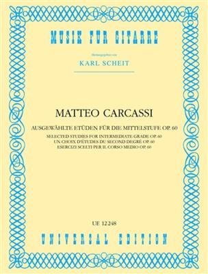 Matteo Carcassi: Etudes Opus 60: Gitarre Solo