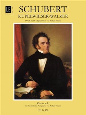 Franz Schubert: Waltz - Kupelwieser: (Arr. Richard Strauss): Klavier Solo