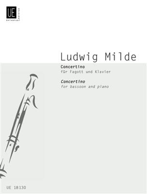 Ludwig Milde: Concertino: Fagott mit Begleitung