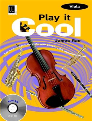 James Rae: Play It Cool For Viola: (Arr. Marina Grinham): Viola mit Begleitung