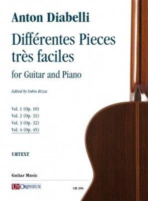 Anton Diabelli: Différentes Pieces très Faciles - Vol. 4: Gitarre mit Begleitung