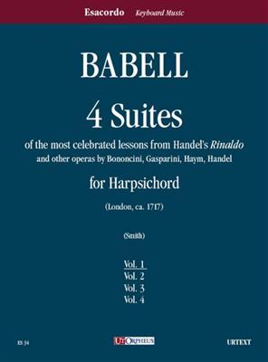 William Babell: 4 Suites Vol. 1: Cembalo