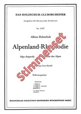 Alfons Holzschuh: Alpenland Rhapsodie: Akkordeon Ensemble