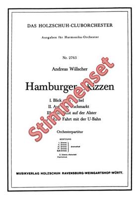 Andreas Willscher: Hamburger Skizzen: Akkordeon Ensemble