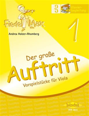 Fiedel Max für Viola - Der große Auftritt Band 1
