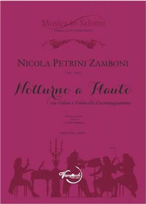 Nicola Petrini Zamboni: Notturno A Flauto: Streicher Duett