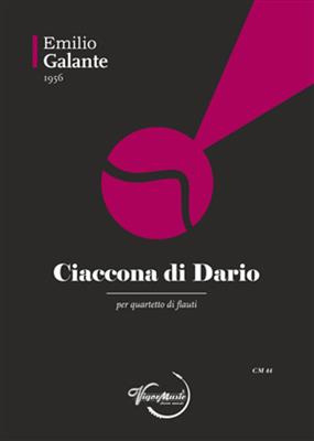 Emilio Galante: Ciaccona di Dario: Flöte Ensemble
