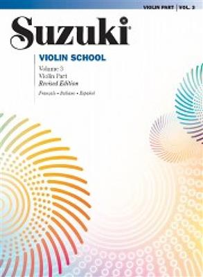 Suzuki Violin School 3 ( Italian/French/Spanish )