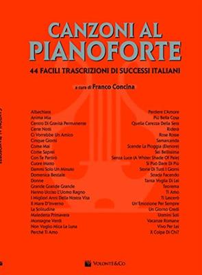 Franco Concina: Canzoni Al Pianoforte: Klavier Solo