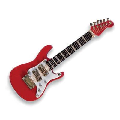 Miniature pin E-Guitar red