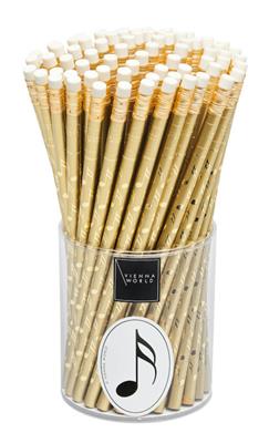 Pencil Note gold (1 pc)