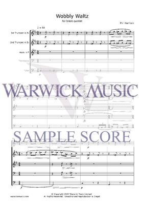 Phil Harrison: Wobbly Waltz: Blechbläser Ensemble