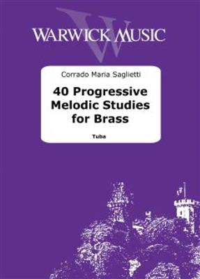 40 Progressive Melodic Studies for Brass