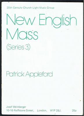 Patrick Appleford: New English Mass: Gemischter Chor mit Begleitung