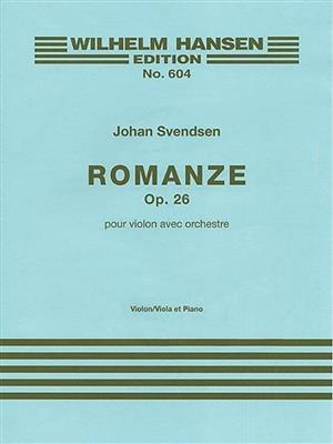 Johan Svendsen: Romance Op.26: Violine mit Begleitung
