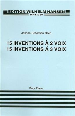 Johann Sebastian Bach: Fifteen Two And Three Part Inventions: Klavier Solo