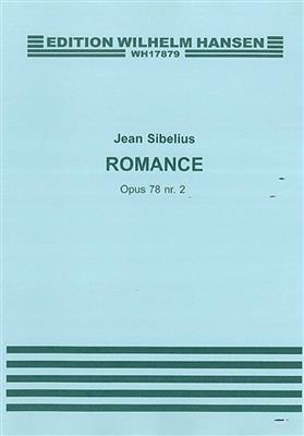 Jean Sibelius: Romance Op.78 No.2: Violine mit Begleitung