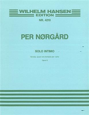 Per Nørgård: Solo Intimo Op.8: Cello Solo