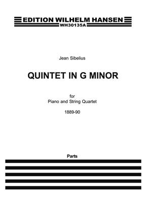 Jean Sibelius: Quintet In G Minor - String Parts: Streichensemble