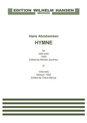 Hans Abrahamsen: Hymne: Cello Solo