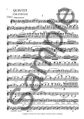 Carl Nielsen: Quintet: Streichquintett