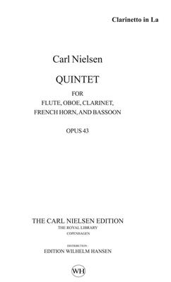 Carl Nielsen: Wind Quintet Op.43: Blasquintett