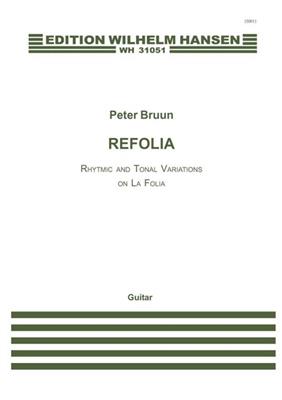 Peter Bruun: Refolia: Gitarre Solo