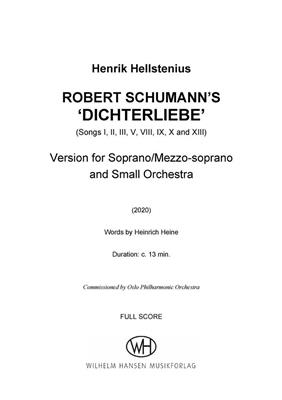 Henrik Hellstenius: Dichterliebe (2020): Orchester mit Solo