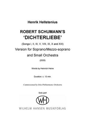 Henrik Hellstenius: Dichterliebe (2020): Orchester mit Solo