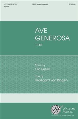 Ola Gjeilo: Ave Generosa: Männerchor A cappella