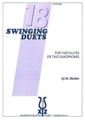 M. Berden: 18 Swinging Duets: Flöte Solo