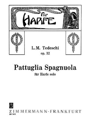 Luigi Maurizio Tedeschi: Pattuglia Spagnuola op. 32: Harfe Solo