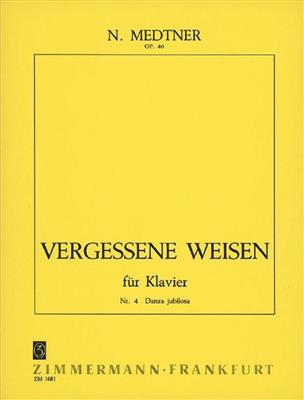 Nikolai Medtner: Vergessene Weisen op. 40: Klavier Solo