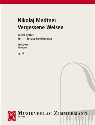 Nikolai Medtner: Vergessene Weisen op. 38: Klavier Solo