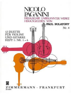 Niccolò Paganini: Duetten(12) 1 (1-6): Kammerensemble
