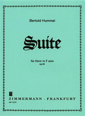Bertold Hummel: Suite Op.64 (B.): Horn Solo