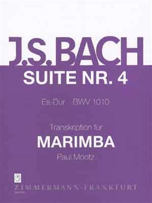 Johann Sebastian Bach: Suite 4 Bwv1010: Cello mit Begleitung
